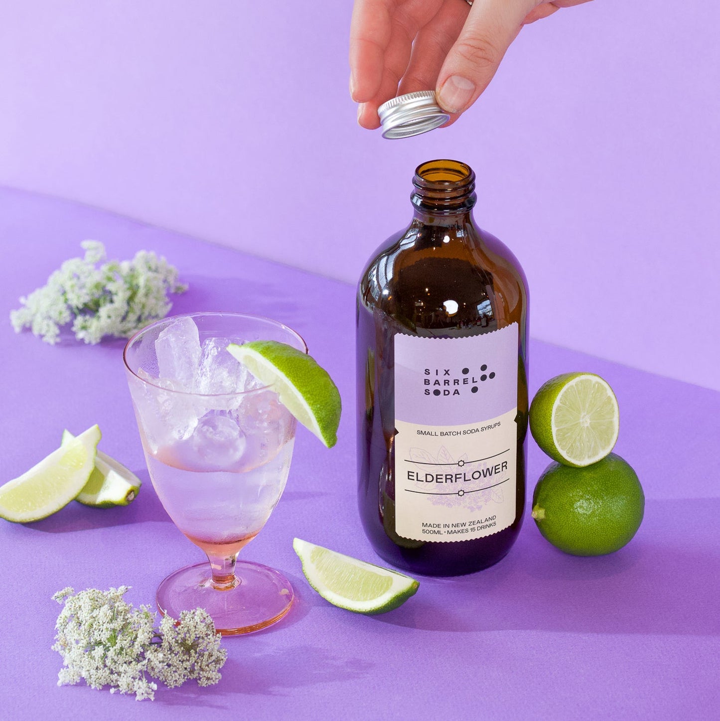 What Is Elderflower Cordial? Discover Six Barrel Soda's Elderflower Syrup