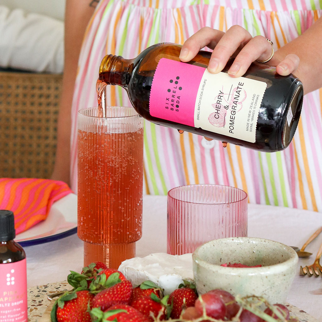 Cherry & Pomegranate Soda Syrup