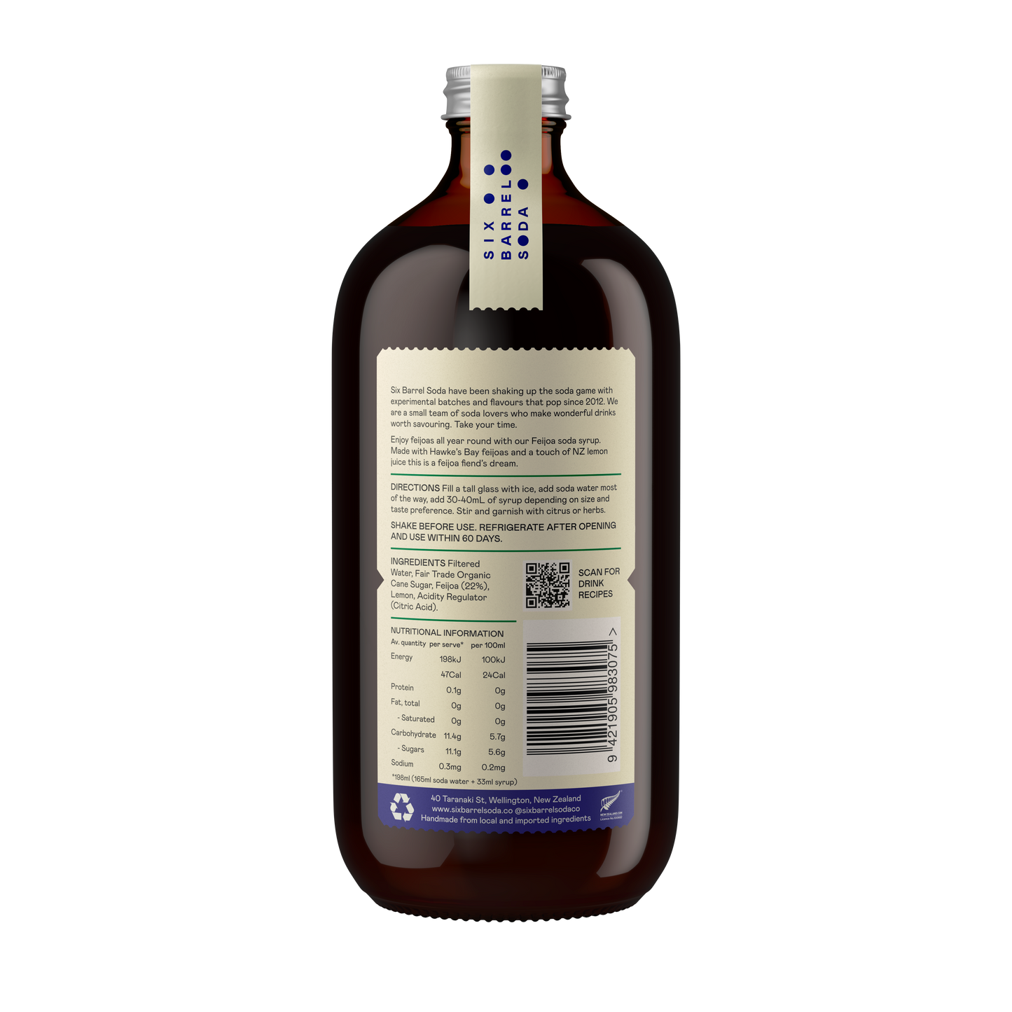 Feijoa Soda Syrup