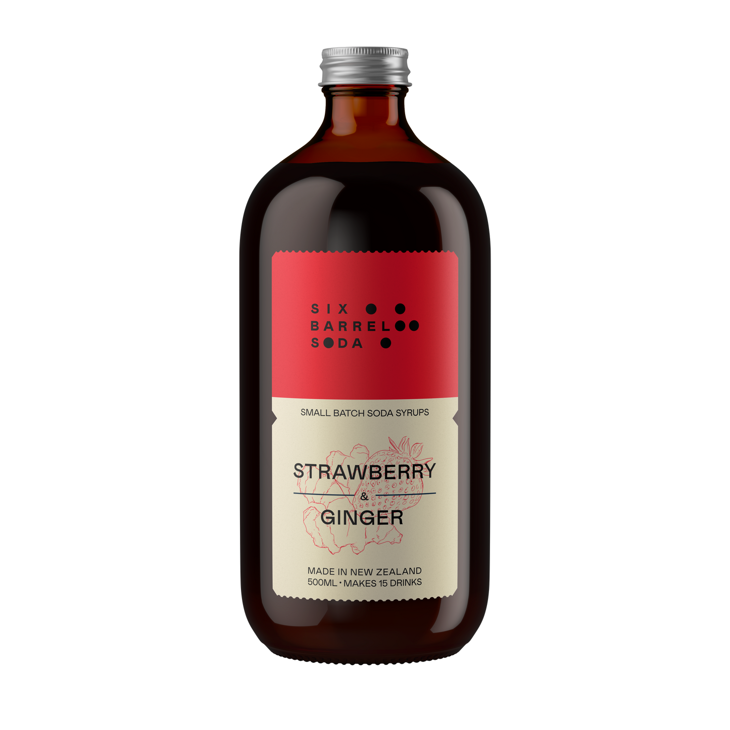 Strawberry Ginger Soda Syrup