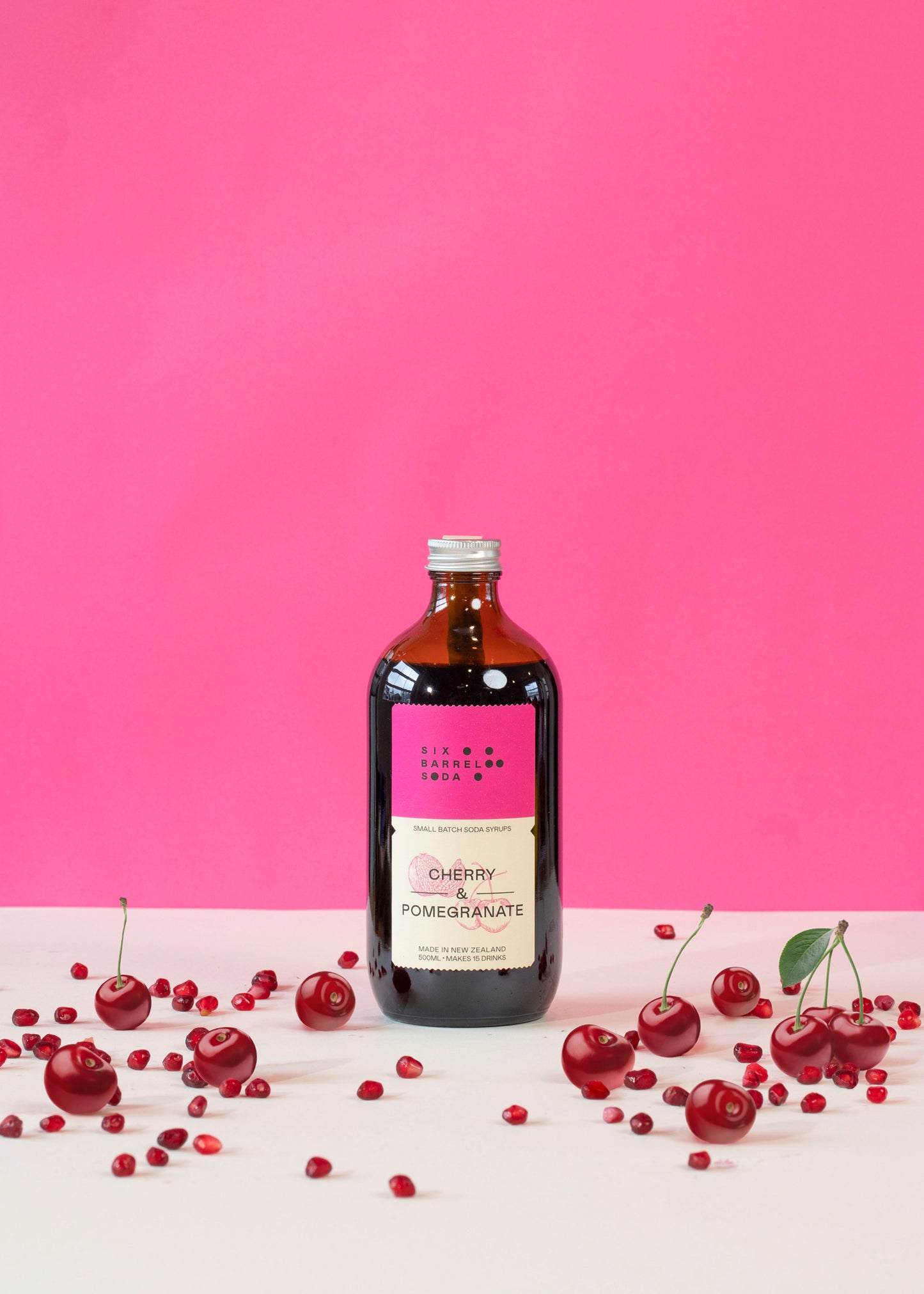 Cherry & Pomegranate Soda Syrup