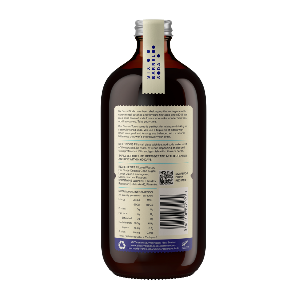 Classic Tonic Syrup